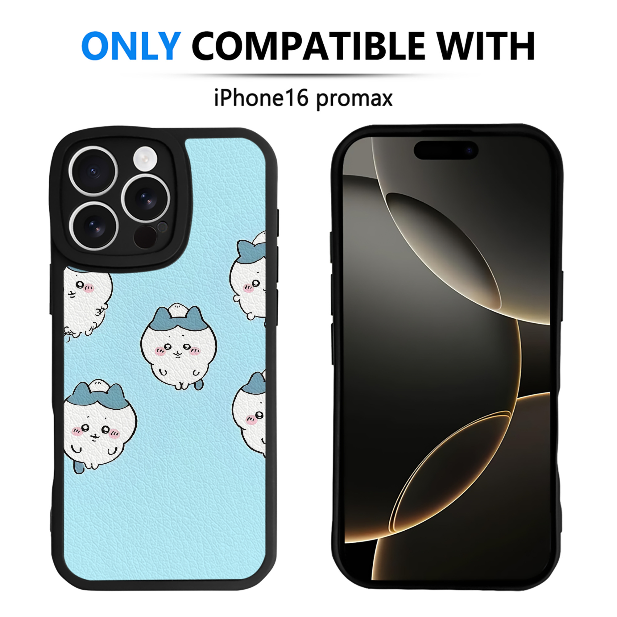 （画像用） ちいかわ Chii-kawa 【iPhone 16シリーズ対応】シリコンスマホケース（レザー調） 材質：シリコン